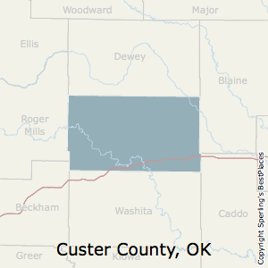 custer county oklahoma ok bestplaces map